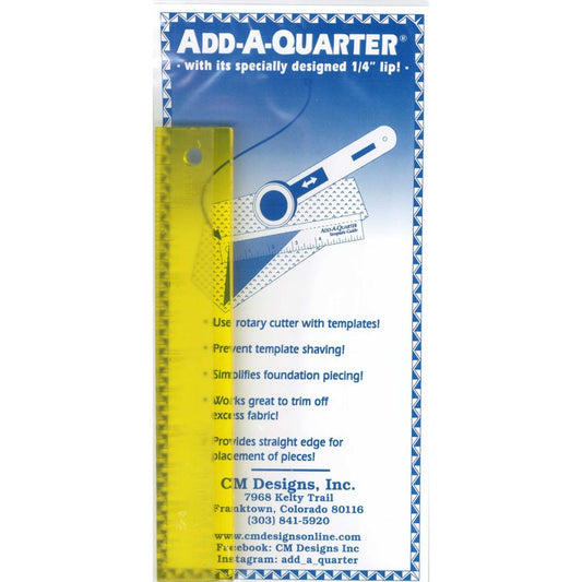 ADA6-25 Add-A-Quarter Designer: Carolyn Cullinan McCormick 6" Yellow