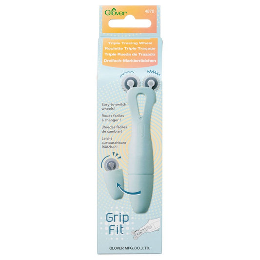 CLO4870 Grip Fit Triple Tracing Wheel